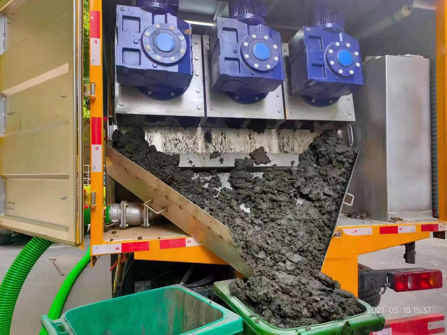 阿拉尔化粪池清掏城市维护站-泥浆净化干湿分离处理